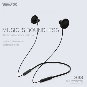 WEX - S33 Auricolare Bluetooth