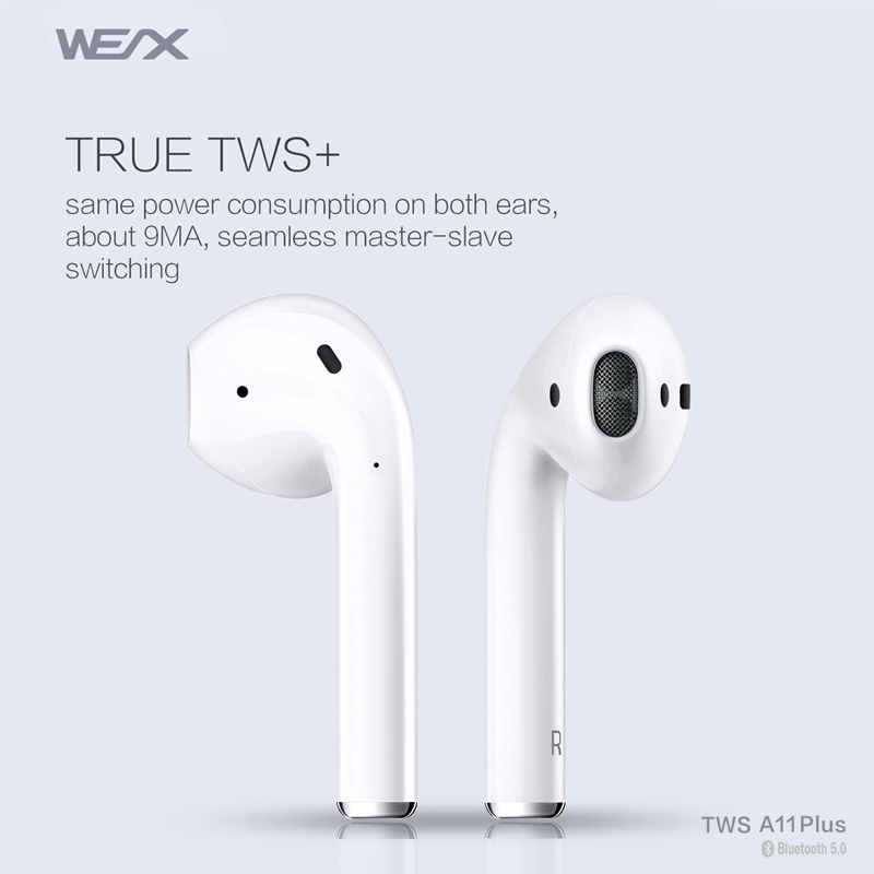 WEX - Auricolare Bluetooth A11 TWS